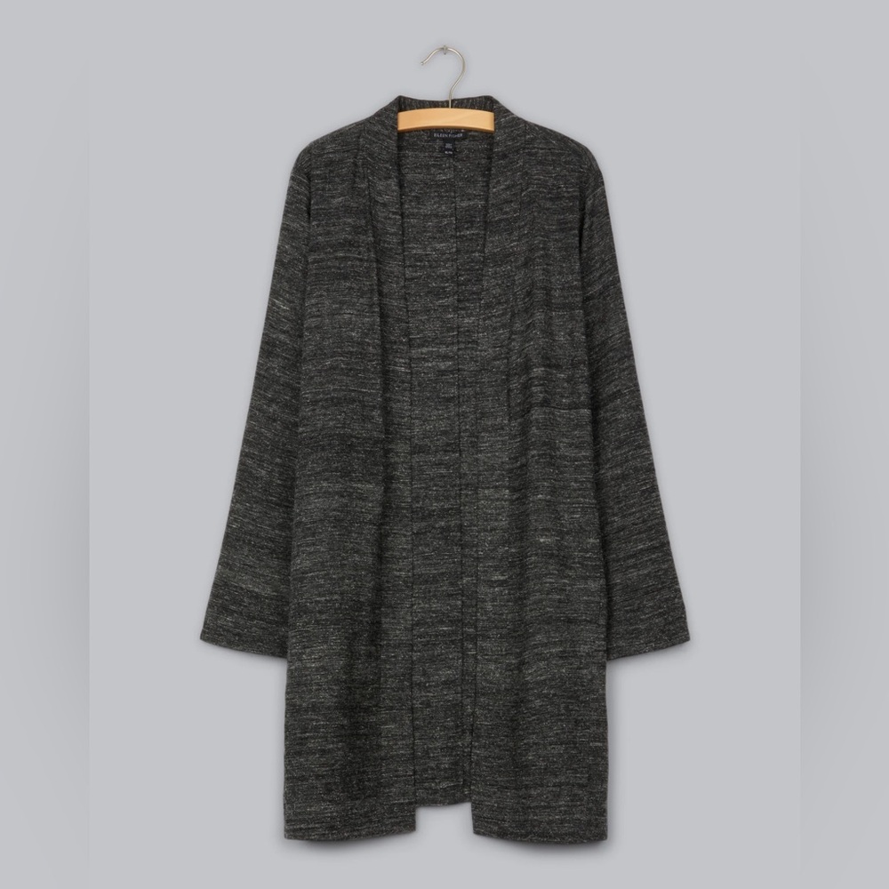 Eileen Fisher $378 Organic Linen Silk Noil Jacket Sz Small in EUC